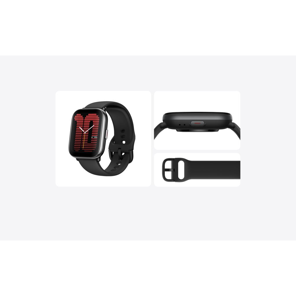 Amazfit Active okosóra Midnight Black - fekete (W2211EU5N) (W2211EU5N)-0
