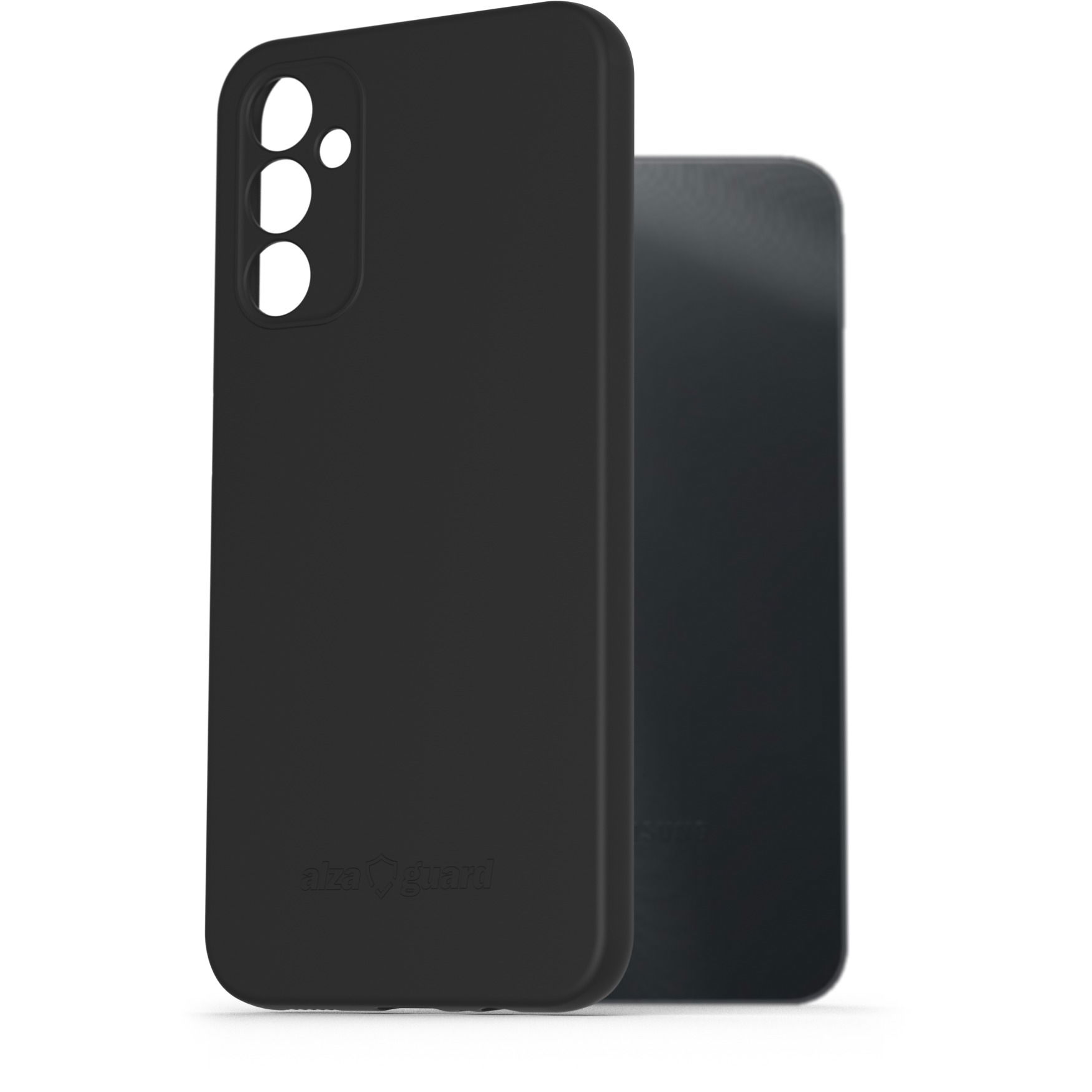 AlzaGuard Matte Samsung Galaxy A14/A14 5G fekete TPU tok (AGD-PCT302B)-0