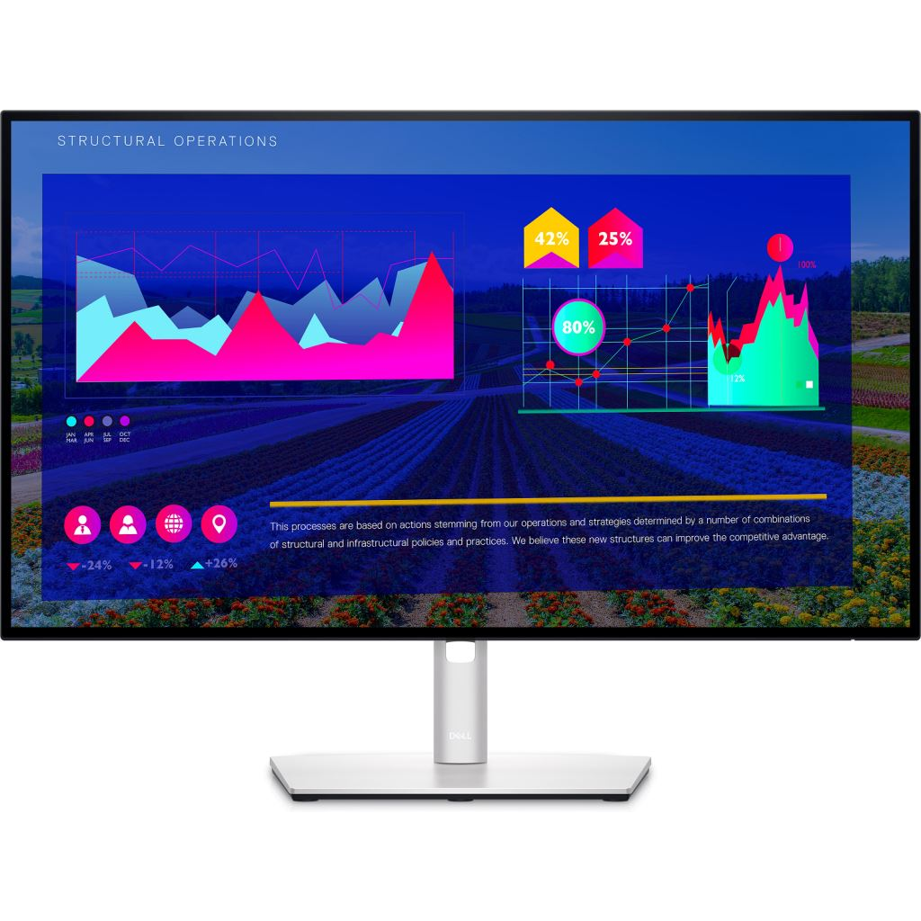 27" DELL U2722D LCD monitor (210-AYUK) - Bontott termék!-0