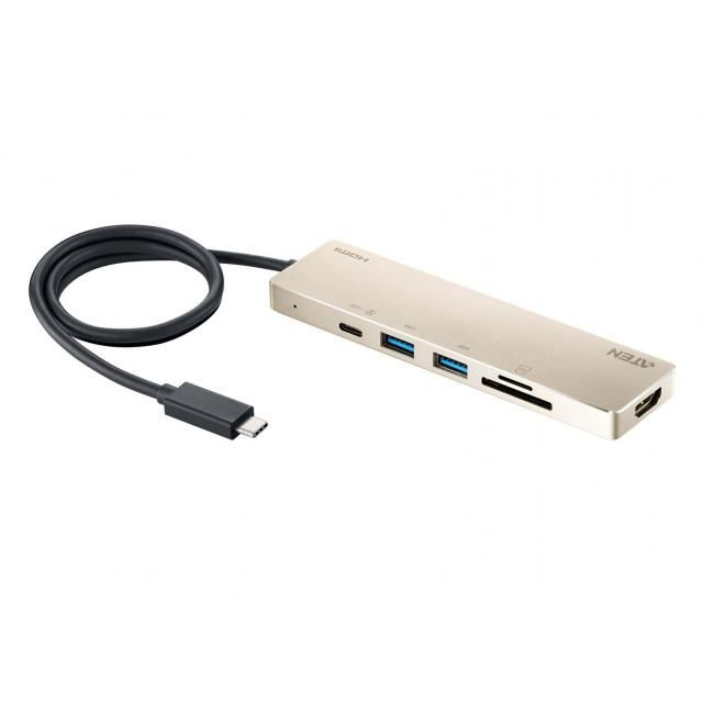 ATEN USB-C Multiport Mini Dock notebook dokkoló (UH3239) (UH3239)-0