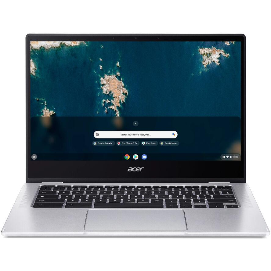Acer CP314-1HN-C11N Intel® Celeron® N4500 Chromebook 35,6 cm (14") Érintőképernyő Full HD 8 GB LPDDR4x-SDRAM 64 GB SSD Wi-Fi 6 (802.11ax) ChromeOS Ezüst (NX.AZ3EG.003)-0