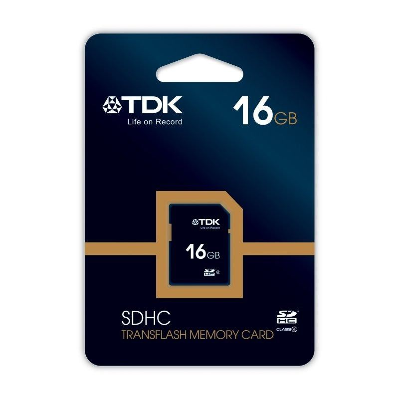16GB SDHC TDK CL4 (t78540) - Bontott termék!-0
