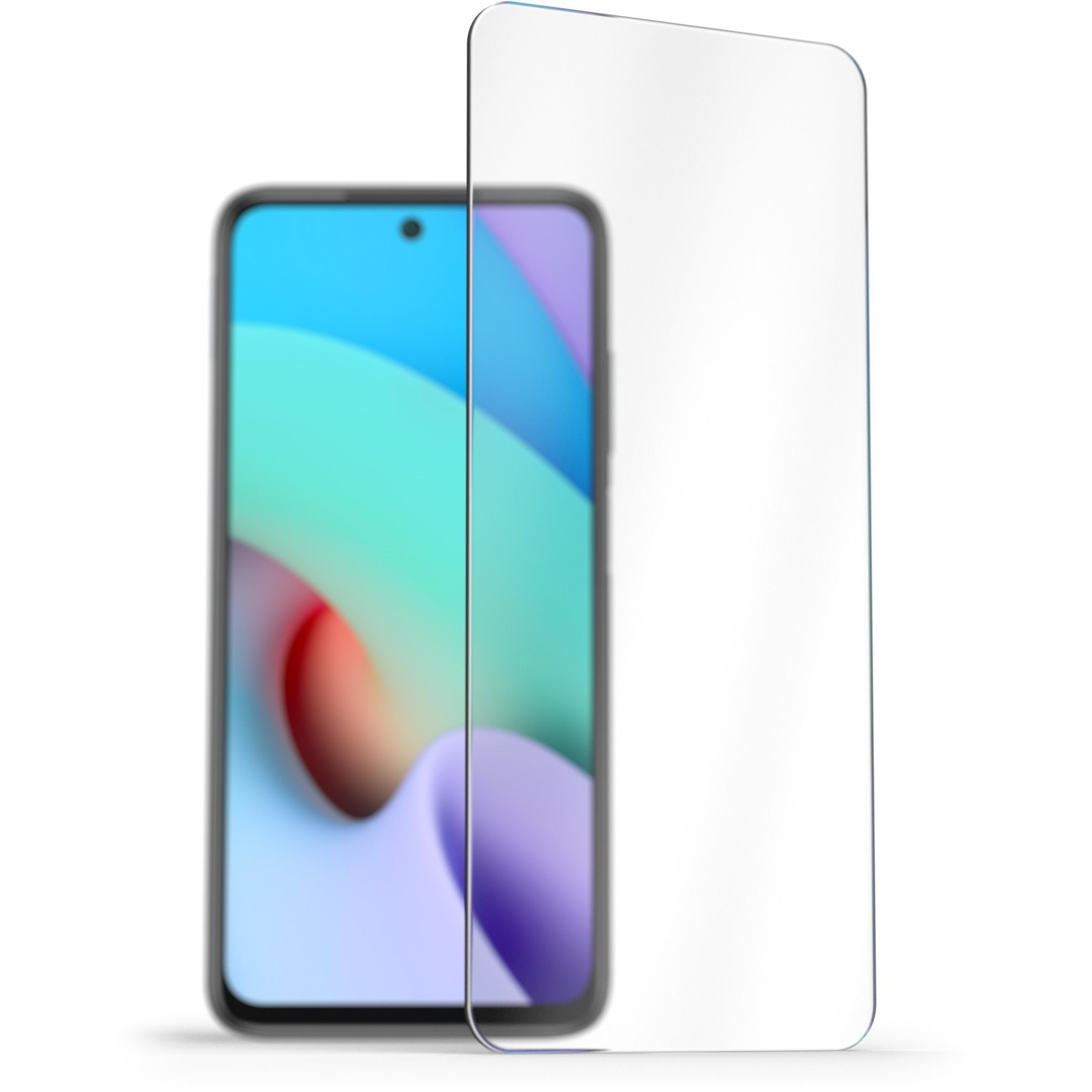 AlzaGuard Case Friendly Glass Protector Xiaomi Redmi 10 / 10 (2022) 2.5D üvegfólia (AGD-TGF0046)-0