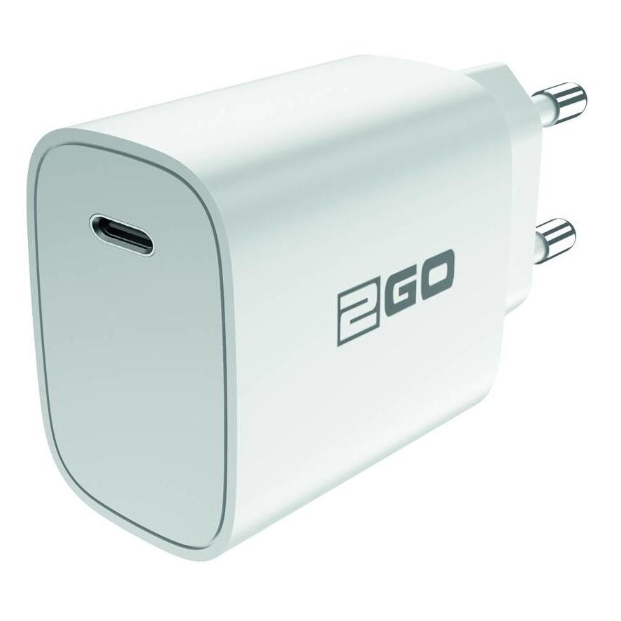 2GO USB-C Hálózati töltő - Fehér (20W) (797275)-0