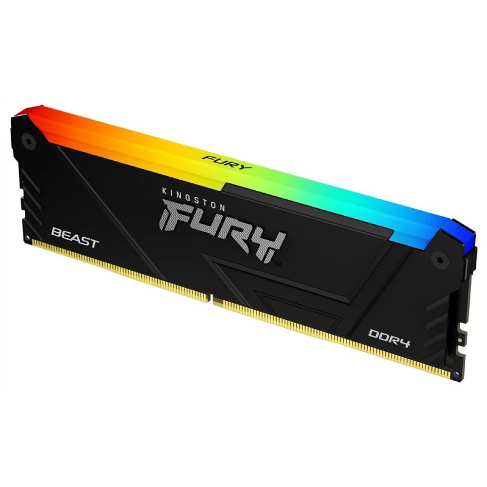 16GB 3200MHz DDR4 RAM Kingston Fury Beast Black CL16 (KF432C16BB2A/16) (KF432C16BB2A/16)-0