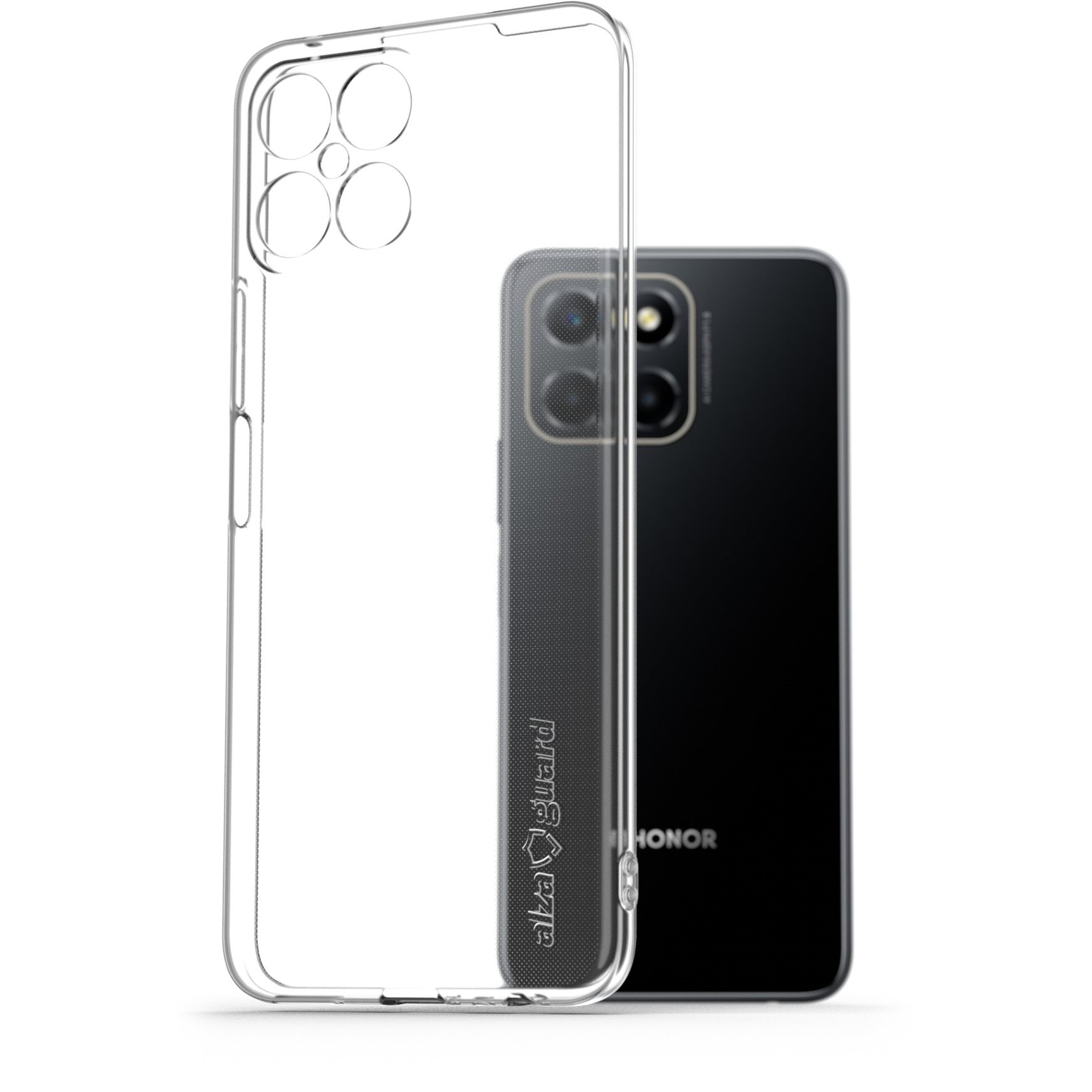 AlzaGuard Crystal Clear TPU Honor X6 / X6 4G / X6S 4G / X8 5G / 70 lite 5G tok (AGD-PCT0279Z)-0