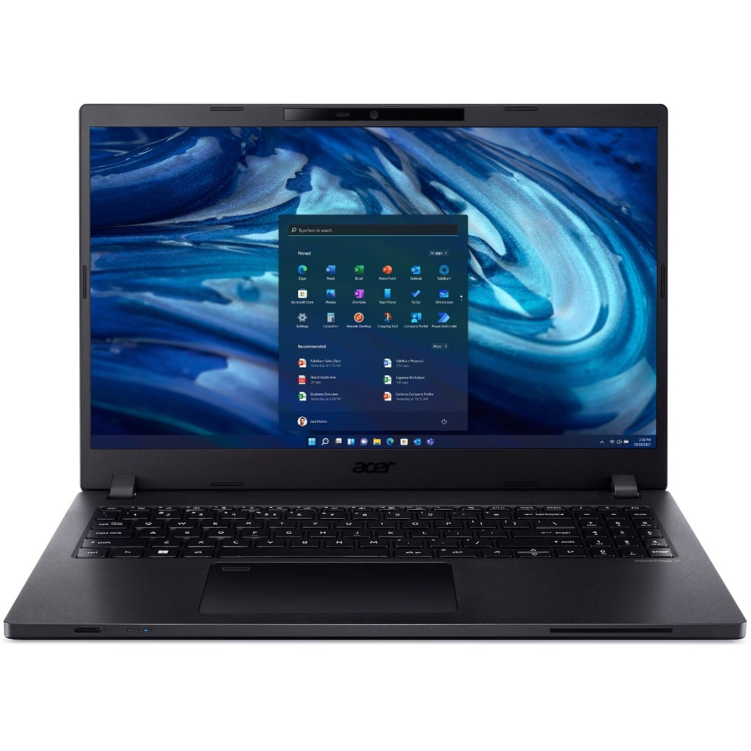 Acer TravelMate P2 TMP215-54-53DG Intel® Core™ i5 i5-1235U Laptop 39,6 cm (15.6") Full HD 8 GB DDR4-SDRAM 512 GB SSD Wi-Fi 6 (802.11ax) Fekete (NX.VVAEG.00L)-0