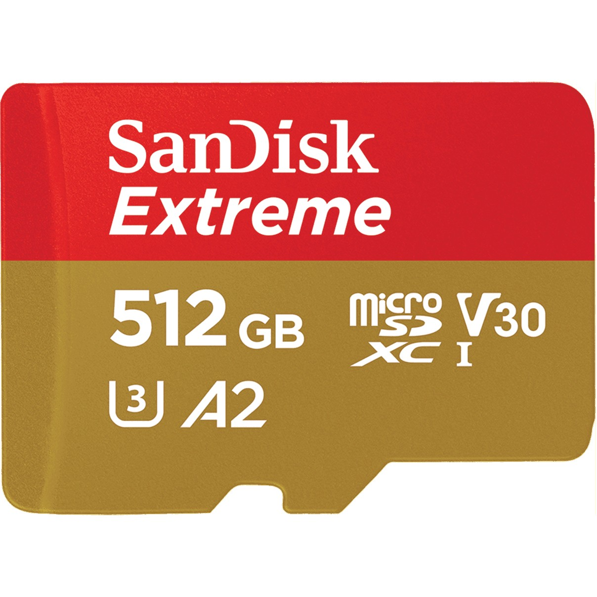 512GB SanDisk Extreme MicroSDHC 190MB/s +Adapter (SDSQXAV-512G-GN6MA)-0