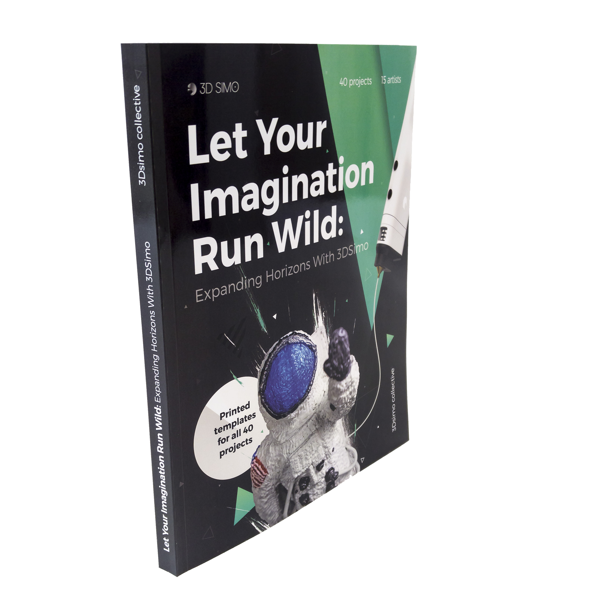 3DSimo Let Your Imagination Run Wild_ Expanding Horizons With 3DSimo könyv + Sablon füzet-0