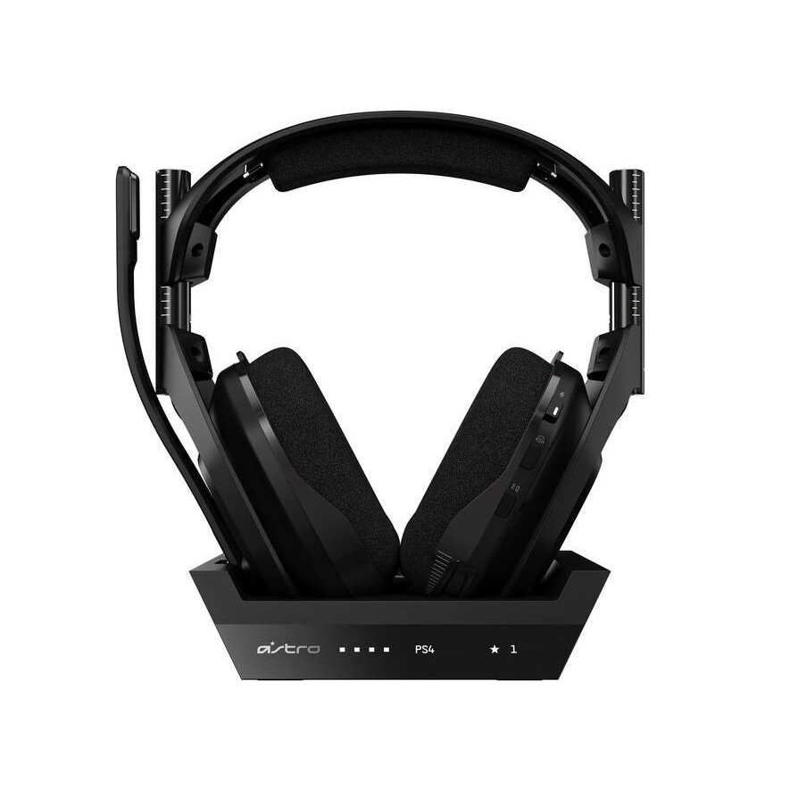 Astro A50 Gen 4 Wireless Headset + Base Station For PS4 fekete (939-001676) (939-001676)-0