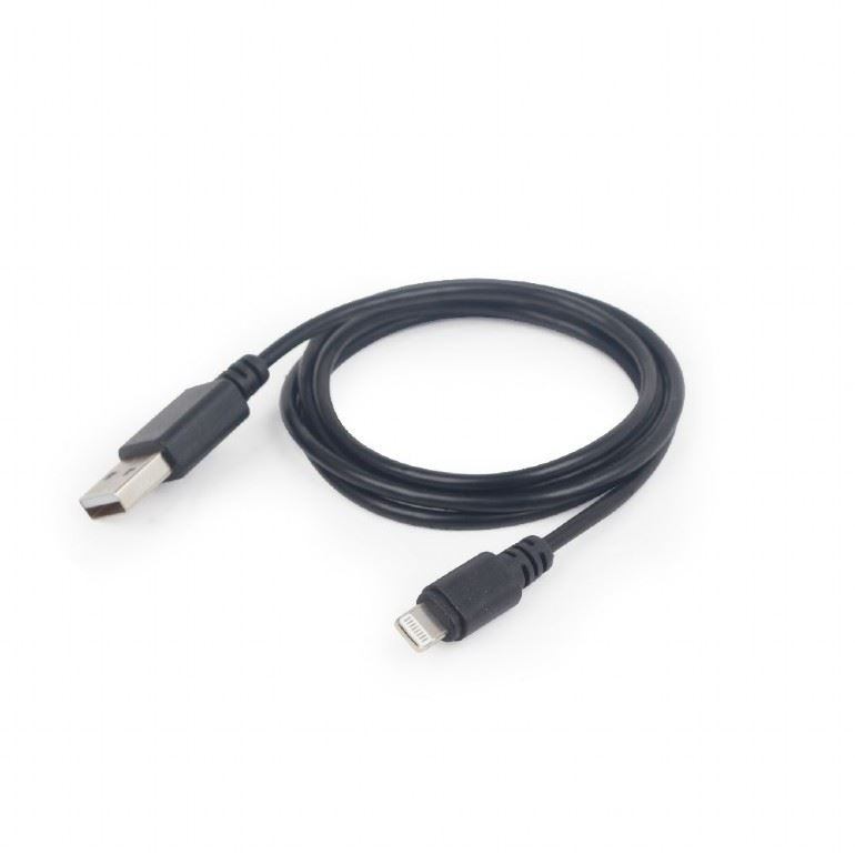 Gembird Cablexpert USB -> Lightning kábel 2m fekete (CC-USB2-AMLM-2M) (CC-USB2-AMLM-2M)-0