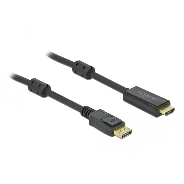 Delock DL85955 Displayport apa -> HDMI apa aktív kábel 1m (delock85955)-0