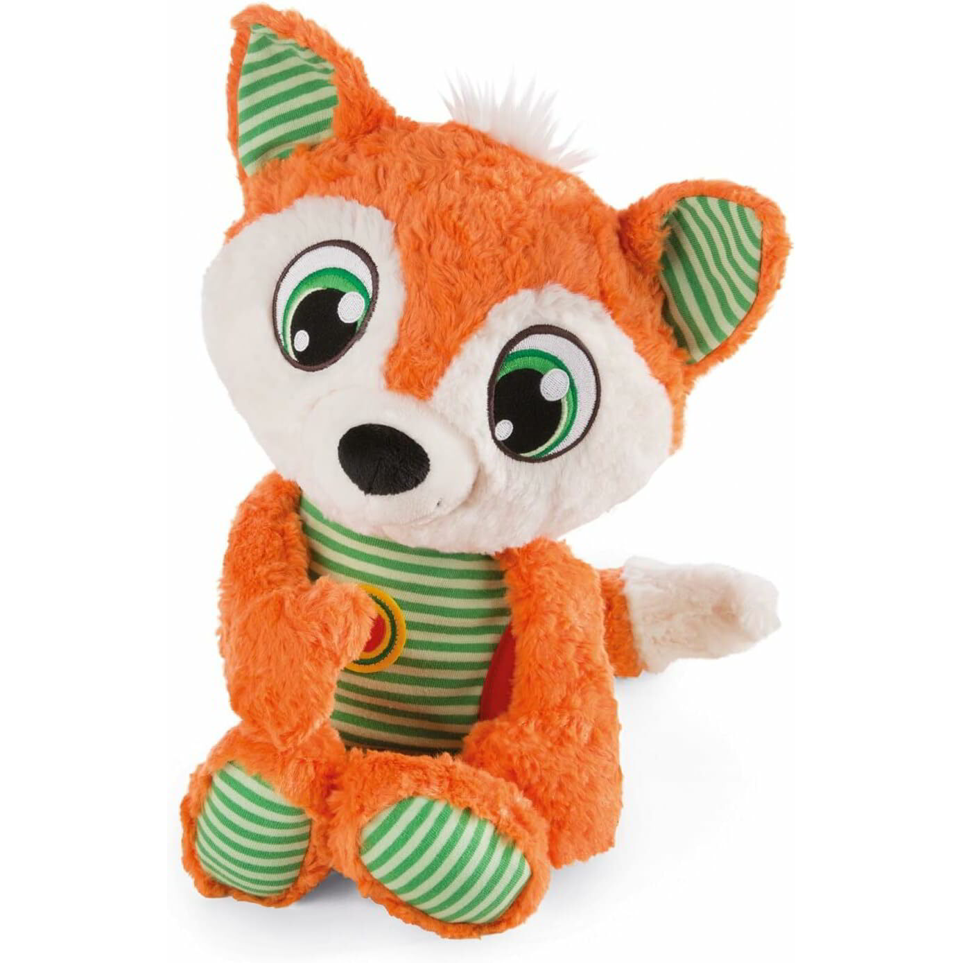 Nici Finjo róka plüss figura hálósapkával - 22 cm (48061)-0