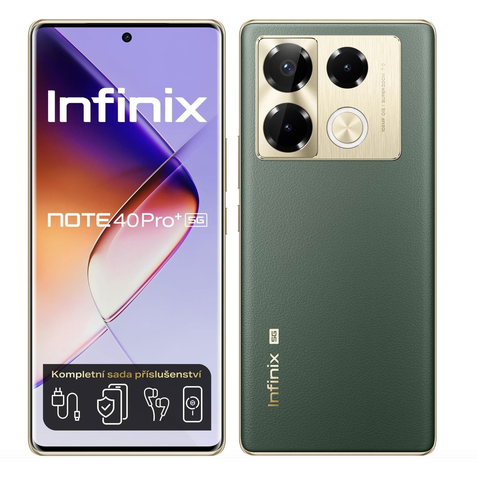 Infinix Note 40 PRO+ 5G 12GB/256GB Vintage Green (X6851B-GREE)-0