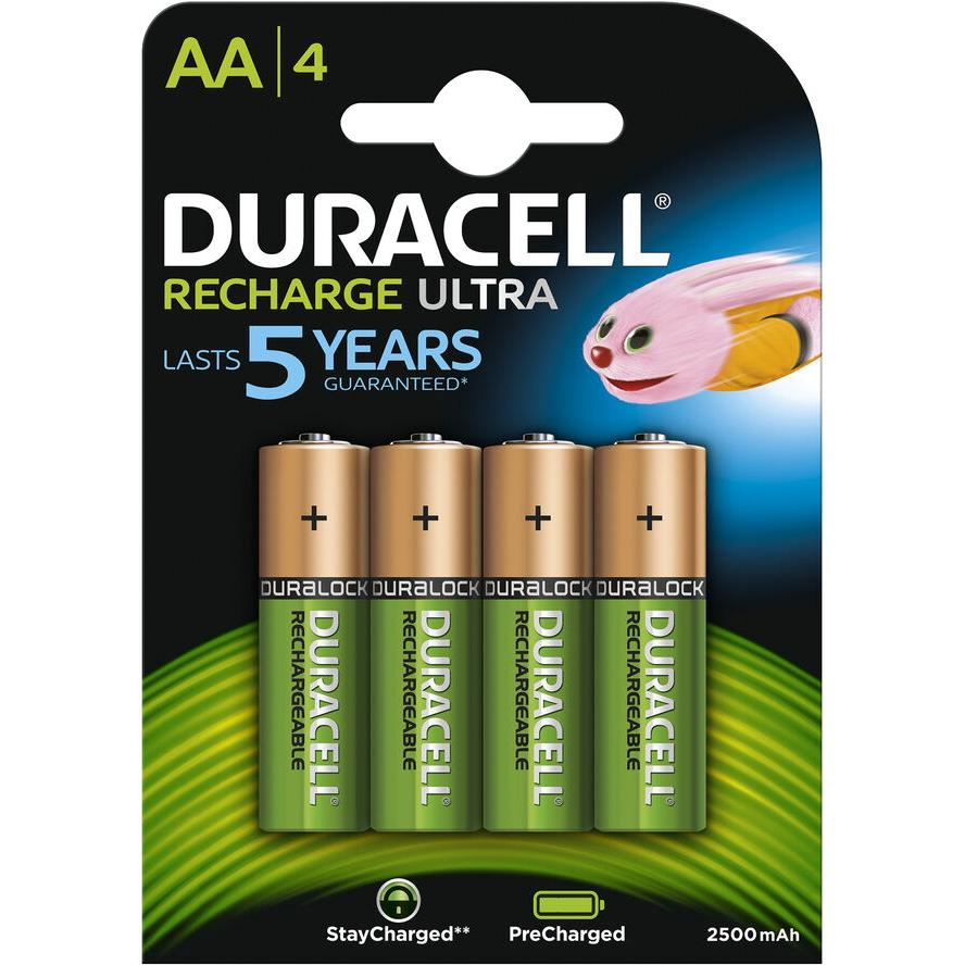 Duracell Akku Recharge Ultra Mignon - AA 2500mAh 4St. (057043)-0