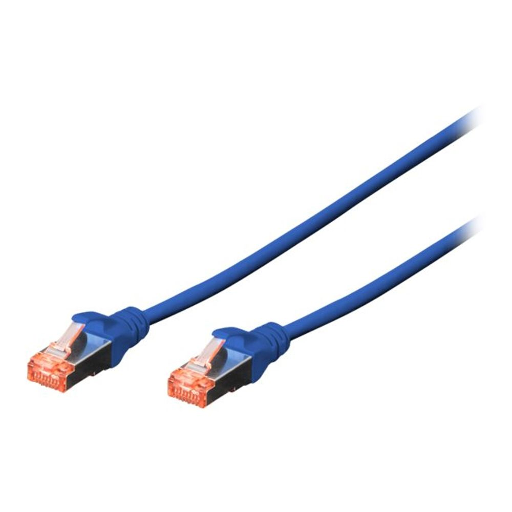 DIGITUS CAT6 S-FTP LSZH 5m 10-es csomag kék patch kábel (DK-1644-050-B-10)-0