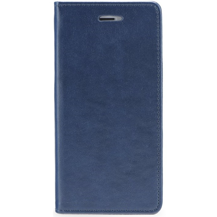 Motorola Moto G35, Oldalra nyíló tok, stand, Magnet Book, sötétkék (5906961917577)-0