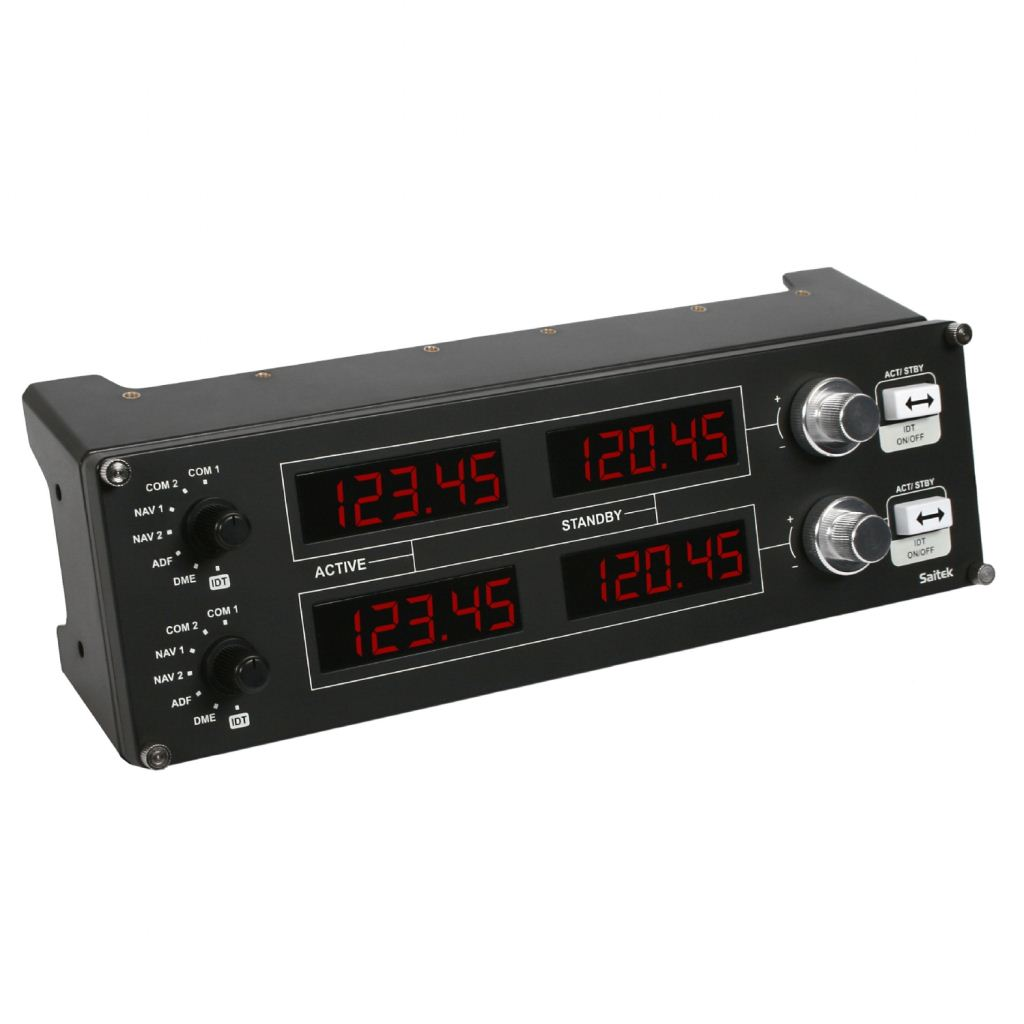 Logitech Saitek Pro Flight Radio Panel - műszerfal kijelző (945-000011) (945-000011)-0