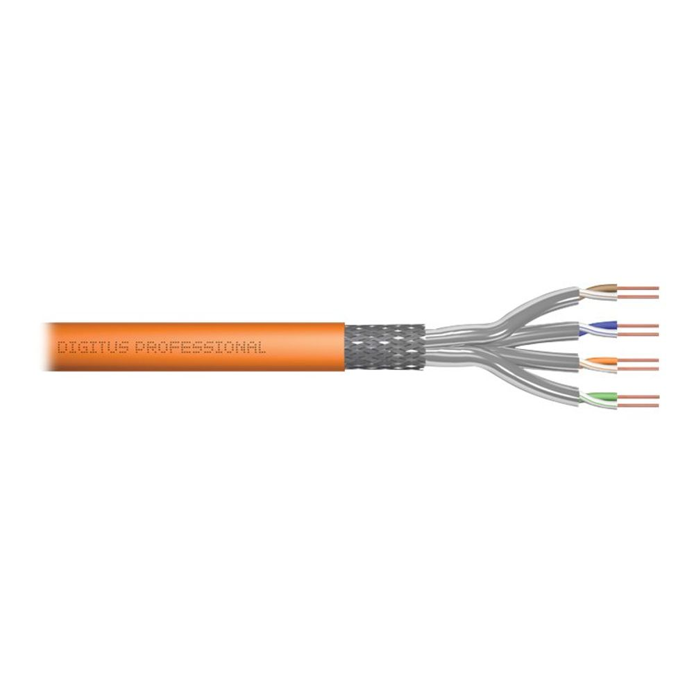 Digitus CAT7 S-FTP Installation Cable 500m Orange (DK-1743-VH-D-5)-0