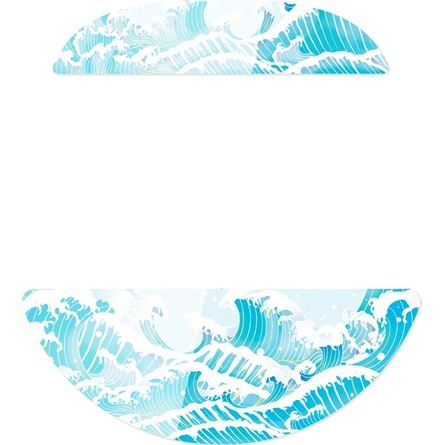 Lamzu Glass egértalp Atlantis mini egérhez (MINI GLASS FEET)-0