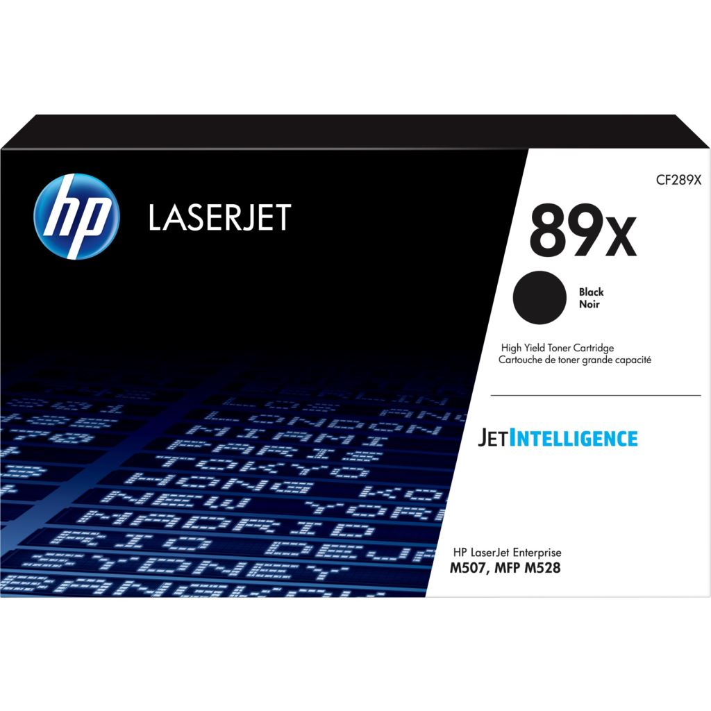 HP 89X nagy kapacitású LaserJet tonerkazetta fekete (CF289X) (CF289X)-0