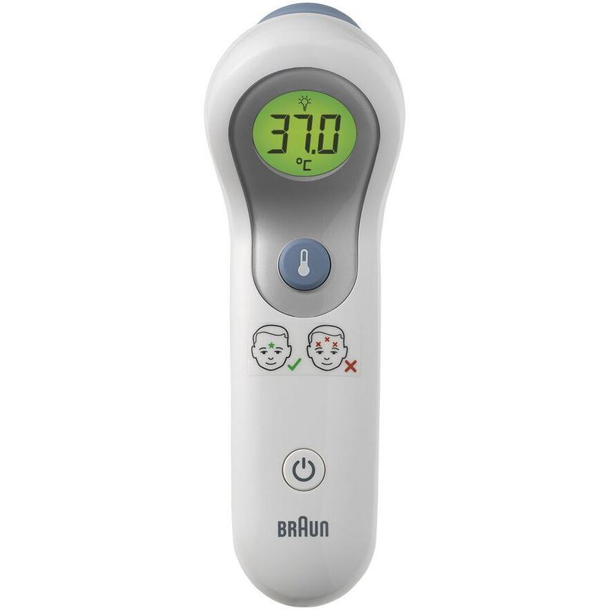 Braun Healthcare Infrarot Fieberthermomoter mit Display (BNT300WE)-0