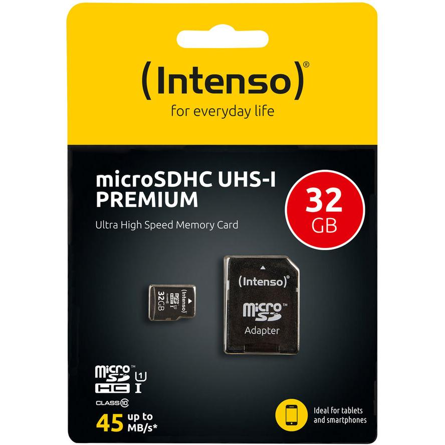 Intenso microSDHC 32GB C10/UHS-I (3423480)-0