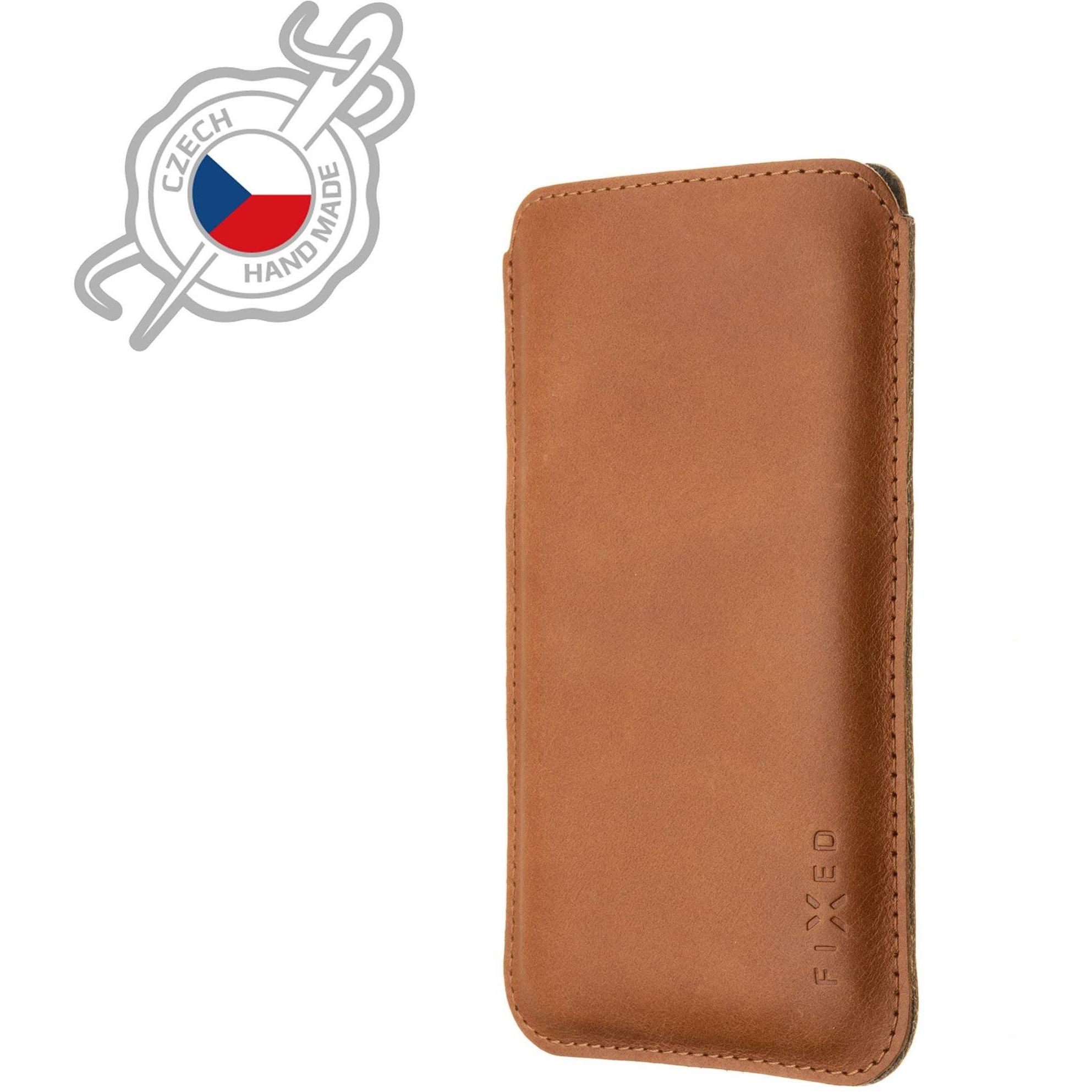 FIXED Slim Torcello Apple iPhone 12 Pro Max/13 Pro Max barna valódi bőr tok (FIXSLM2-560-BRW)-0