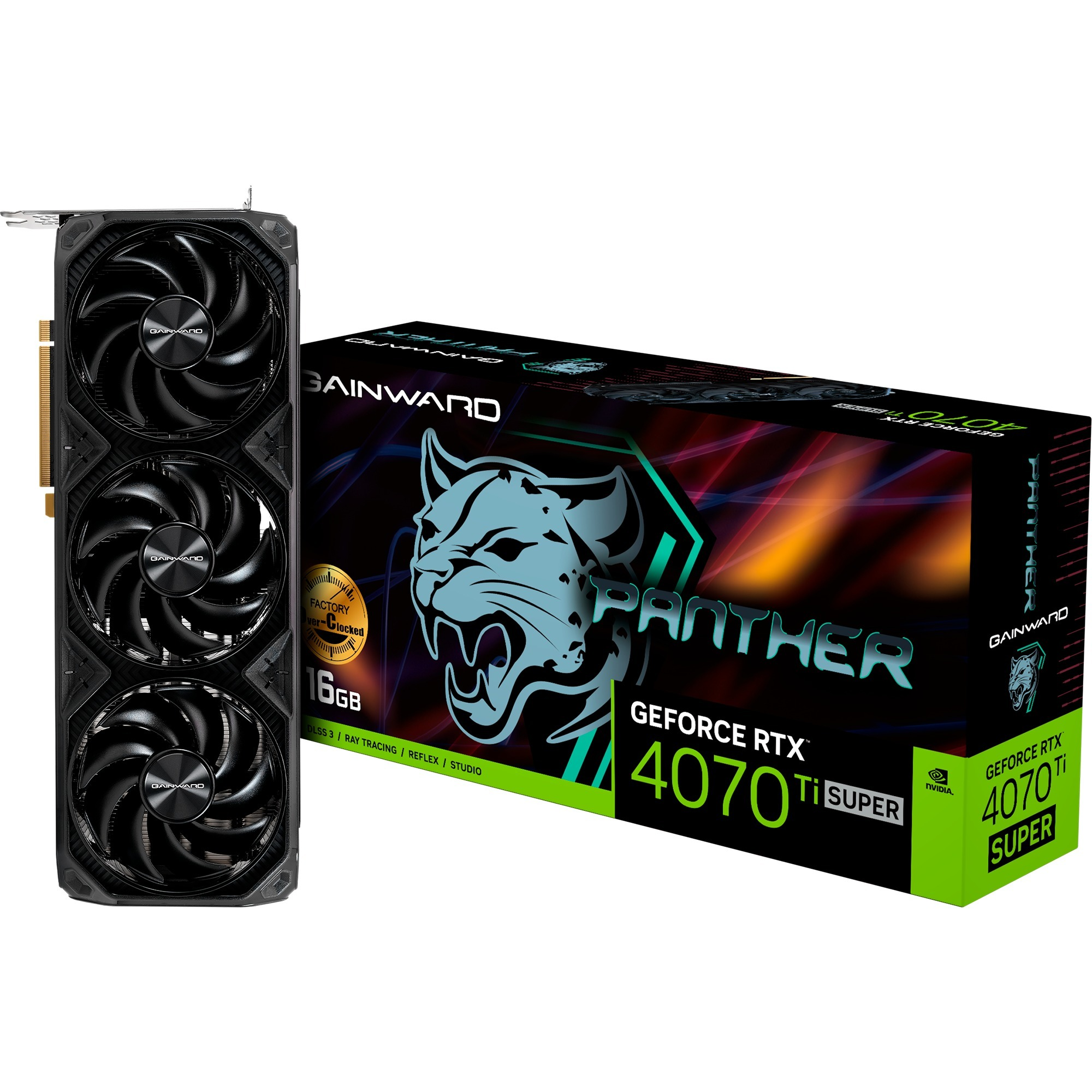Gainward GeForce RTX 4070 Ti Super 16GB GDDR6X Panther OC Videókártya (4434)-0