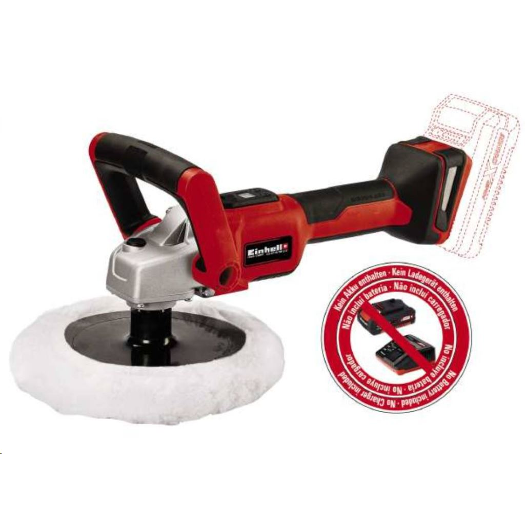 Einhell CE-CP 18/180 Li E-Solo polírozó - akkumulátor és töltő nélkül (2093320) (2093320)-0