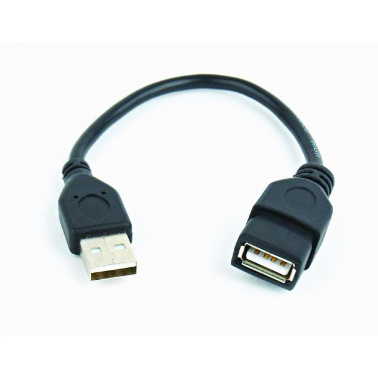 Gembird Cablexpert USB 2.0 A-A hosszabbító kábel 15cm (CCP-USB2-AMAF-0.15M) (CCP-USB2-AMAF-0.15M)-0