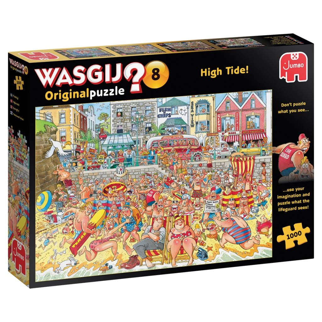 Jumbo Wasgij Original 8 Dagály - 1000 darabos puzzle (81925)-0