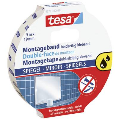 Kétoldalas ragasztószalag tükörhöz, 5m_19mm, TESA® (55733)-0