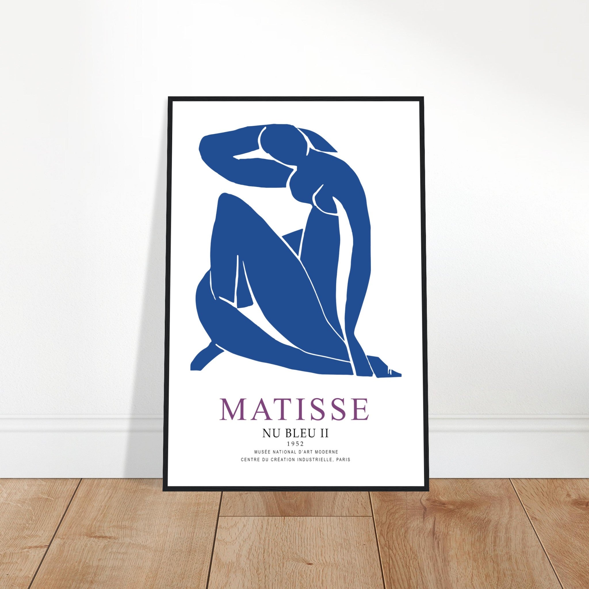 Henri Matisse Nu Bleu II (Blue Nude II) 1952 Artwork Poster-1