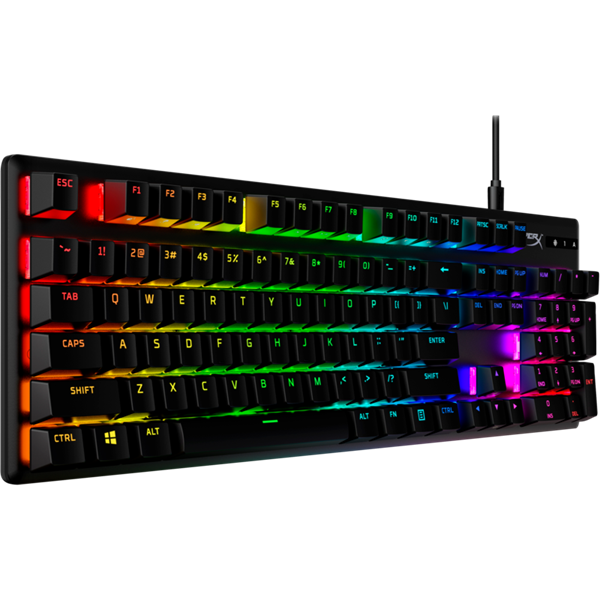 HP HYPERX Vezetékes Billentyűzet Alloy Origins PBT (RDX UK) - Mechanical Gaming Keyboard UK (639N3AA#ABU)-0