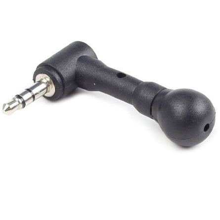 Gembird mini mikrofon fekete (MIC-203)-0