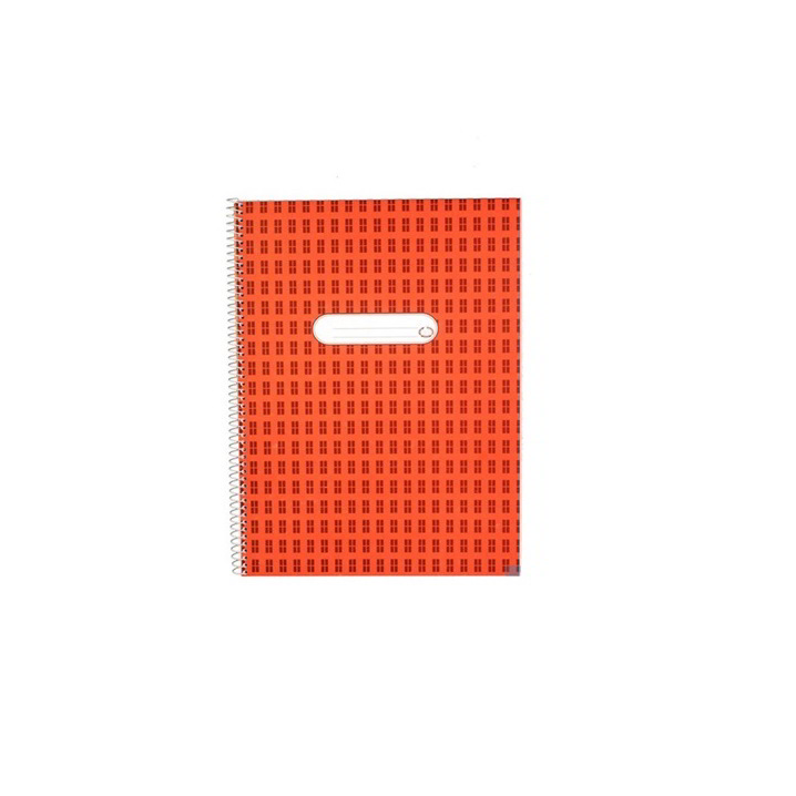 Fűzfői Papírmanufaktúra 60 lapos A4 franciakockás spirálfüzet-0