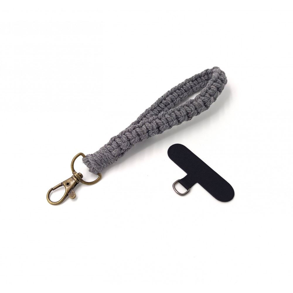 Cellect fonott szövet csuklópánt szilikon tokhoz szürke (CEL-STRING-FAB-GY) (CEL-STRING-FAB-GY)-0