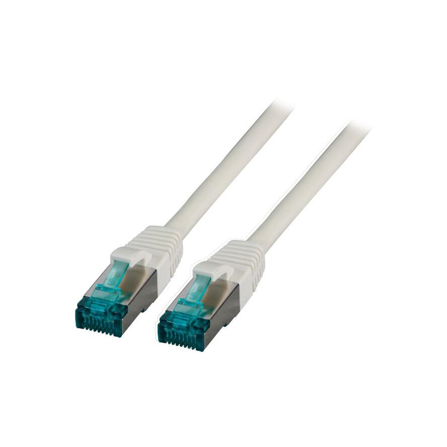 EFB RJ45 Patchkabel S/FTP, Cat.6A, LSZH, 0,5m, grau (MK6001.0,5G)-0