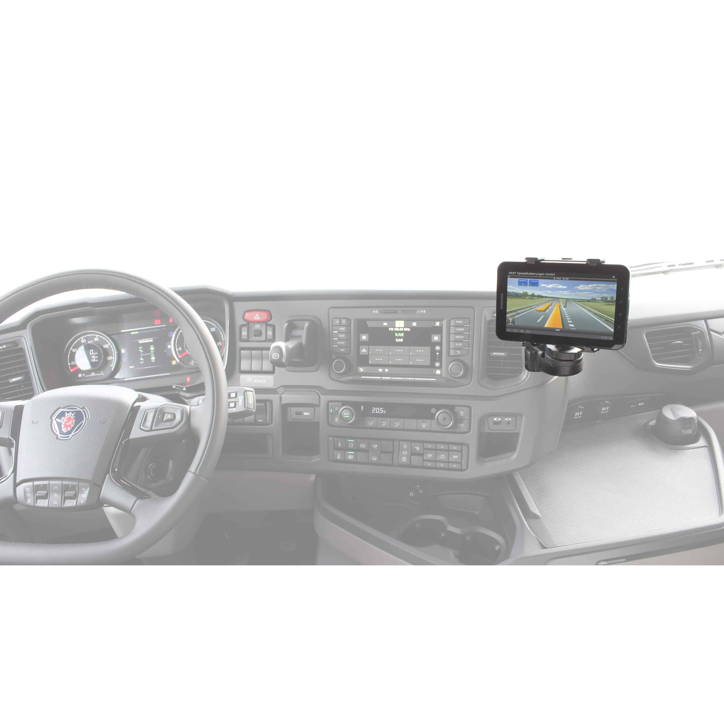 Arat DHSC065.4 Scania S / R / XT 2017-től Kamionos tartó - Fekete (DHSC065.4)-0