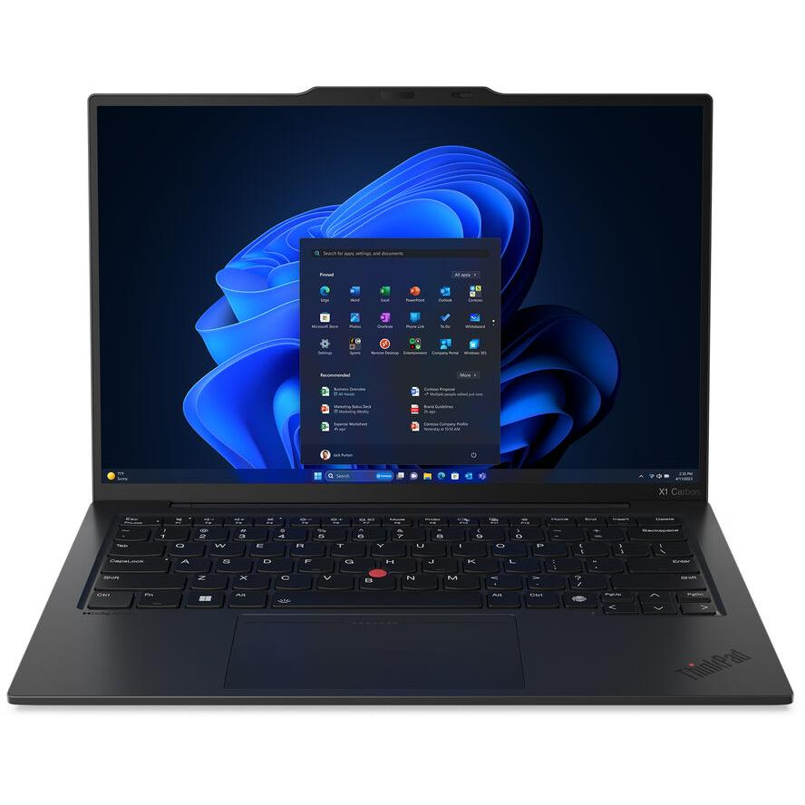 Lenovo ThinkPad X1 Carbon Intel Core Ultra 7 155U Laptop 35,6 cm (14") WUXGA 32 GB LPDDR5x-SDRAM 1 TB SSD Wi-Fi 6E (802.11ax) Windows 11 Pro Fekete (21KC005WGE)-0