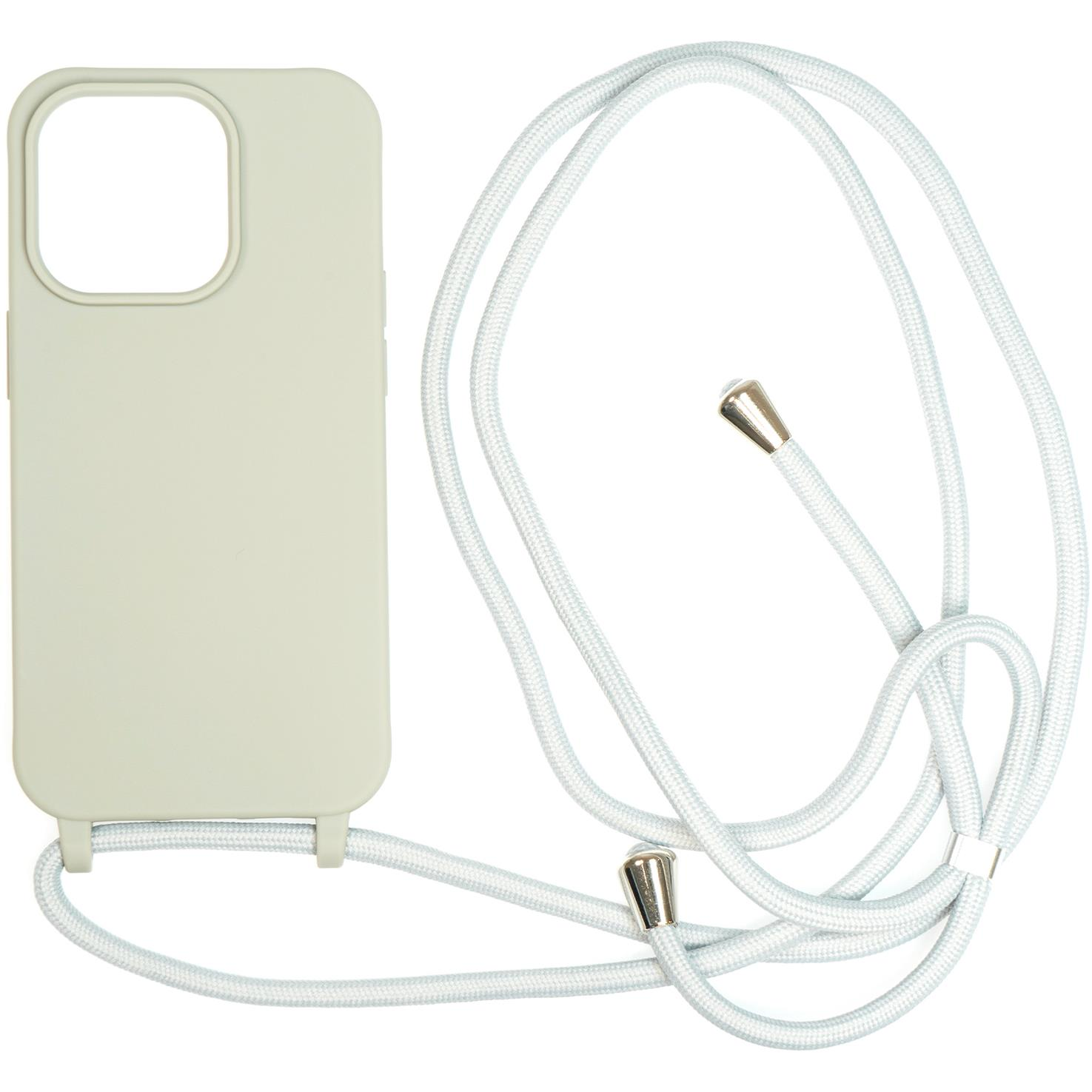 Mobile Origin Lanyard Case Light Grey iPhone 14 Pro tok (LYC-S-LGR-14PRO)-0