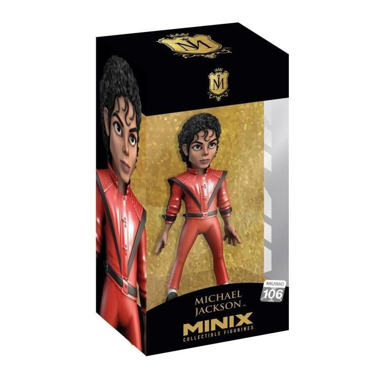 Minix 106 Music - Michael Jackson Thriller gyűjthető Énekes figura 12cm (15269)-0