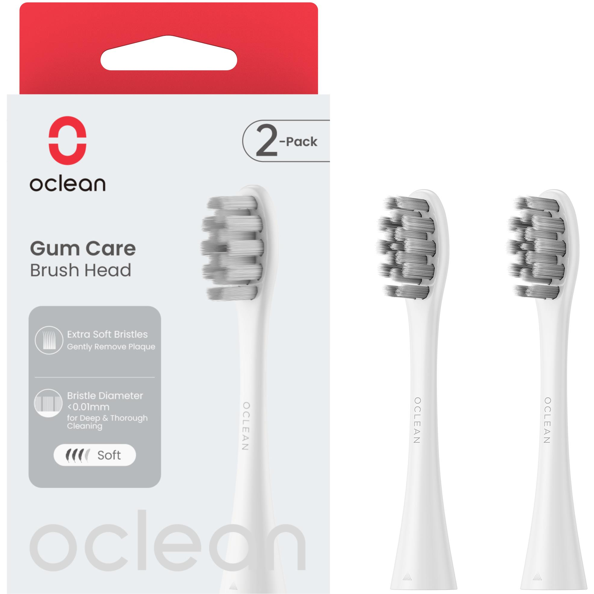 Oclean Gum Care Extra Soft P1S12 W02, 2 db, fehér (6970810554212)-0