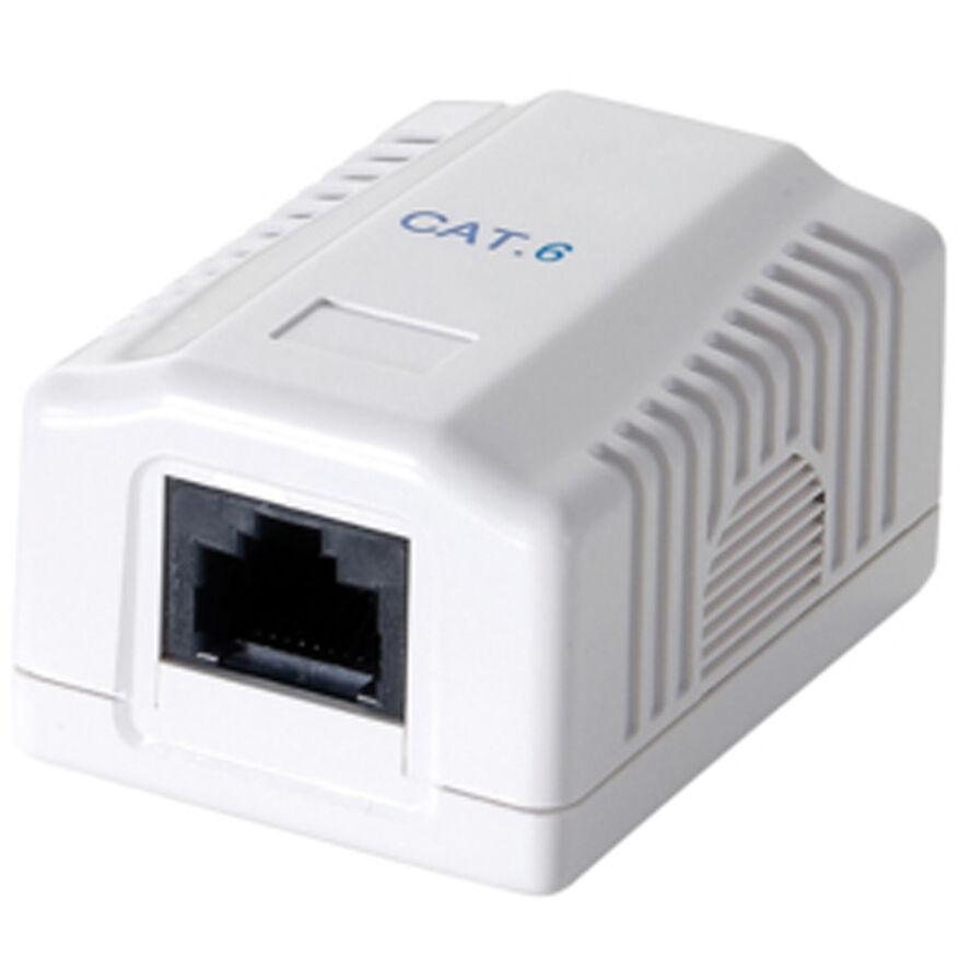 LogiLink CAT6 aljzat fehér (NP0071) (NP0071)-0