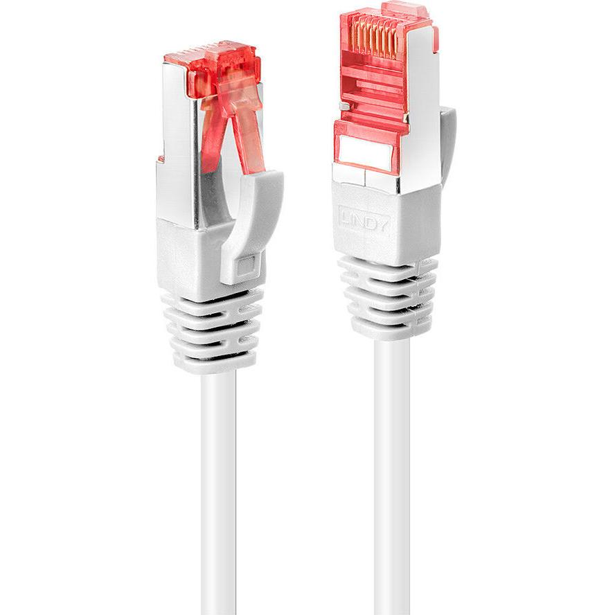 Lindy RJ-45 Cat.6 S/FTP 7.5m hálózati kábel Fehér 7,5 M Cat6 S/FTP (S-STP) (47797)-0