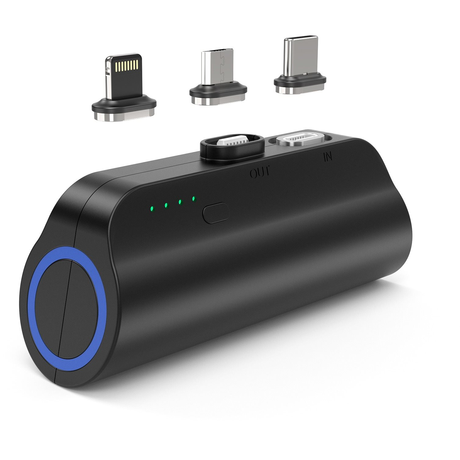 Choetech Mini Portable 3000mAh, fekete (B660-BK)-0