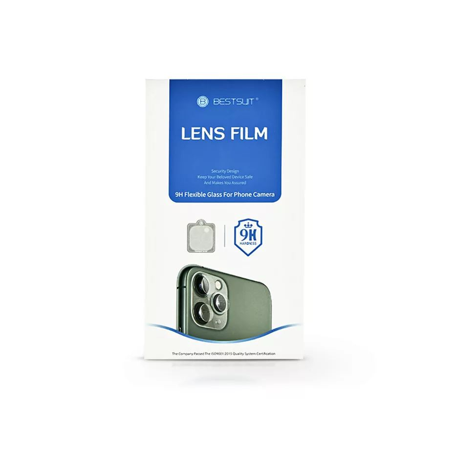 Bestsuit 9H Flexible Glass for Phone Camera Apple iPhone 12 Pro lencsevédő rugalmas edzett üveg (PT-6062) (PT-6062)-0