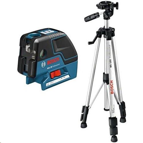 Bosch Professional GCL 25 vonal és pontlézer + BS 150 állvány (0601066B01) (0601066B01)-0