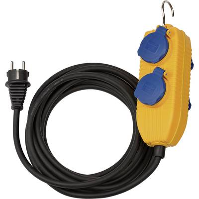 Elosztó kapcsoló nélkül Brennenstuhl 1169200010 Sárga (1169200010)-0